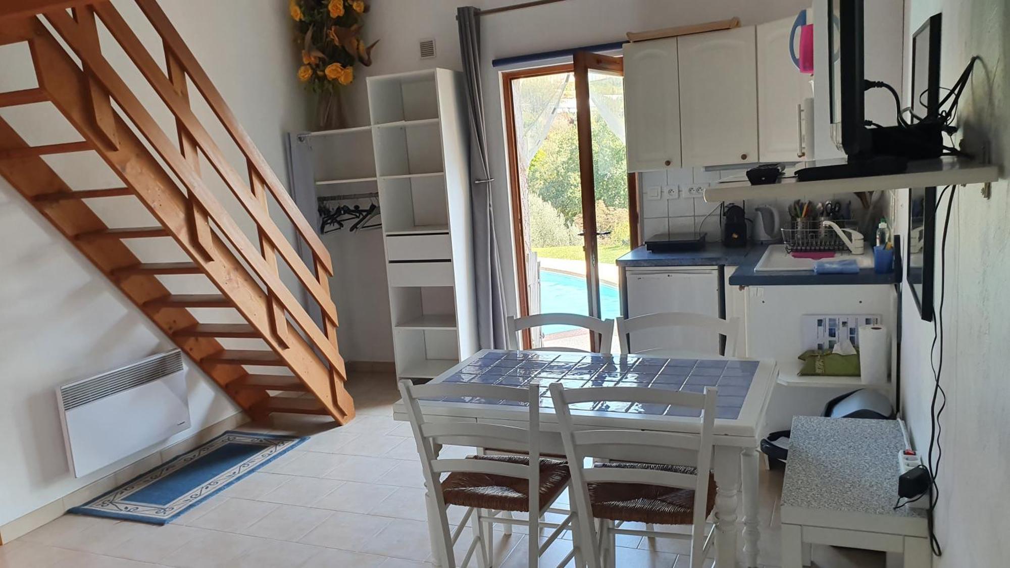 Studio-Mezzanine Dans Villa Cagnes-sur-Mer Eksteriør bilde
