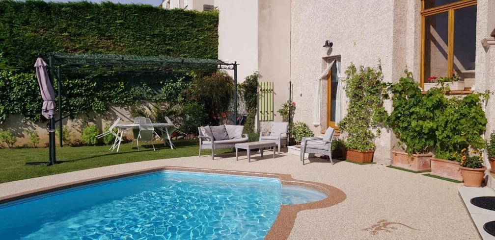Studio-Mezzanine Dans Villa Cagnes-sur-Mer Eksteriør bilde