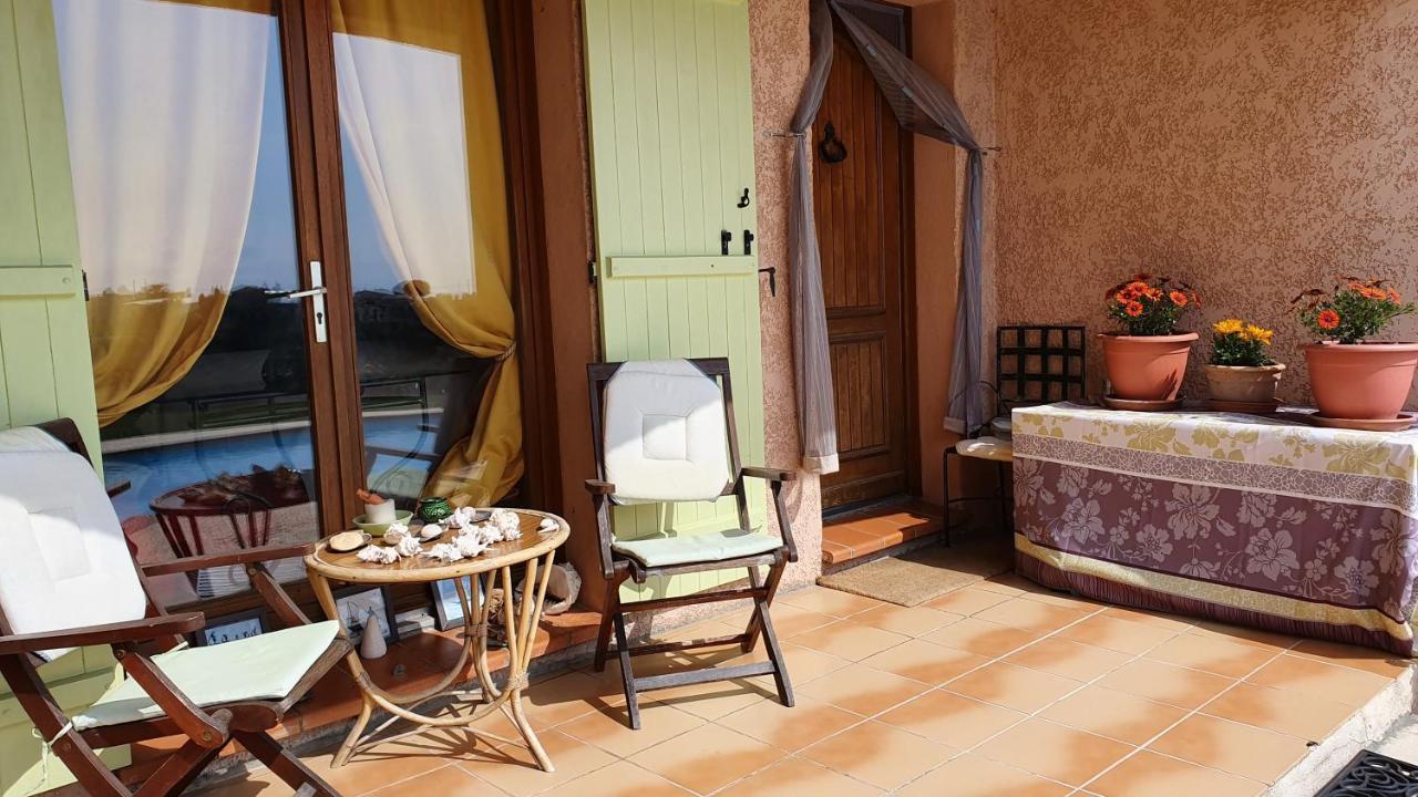 Studio-Mezzanine Dans Villa Cagnes-sur-Mer Eksteriør bilde