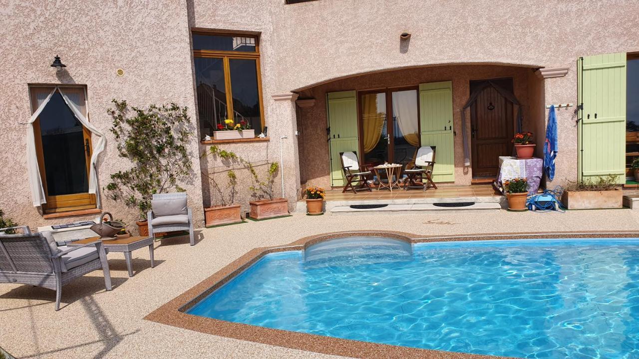 Studio-Mezzanine Dans Villa Cagnes-sur-Mer Eksteriør bilde